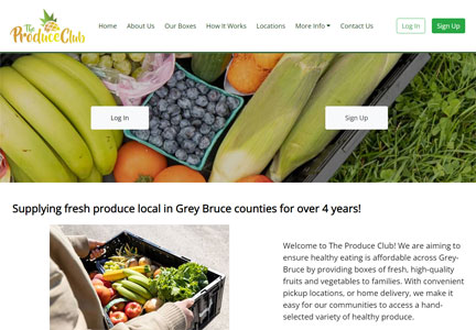 The Produce Club - Supplying fresh produce local in Grey Bruce counties