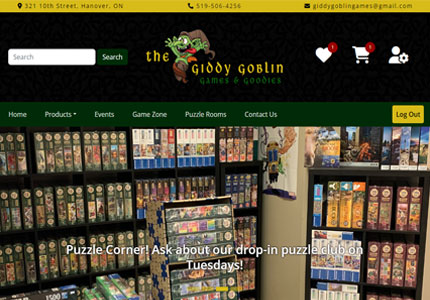 The Giddy Goblin - Games & Goodies - Your friendly local game store
