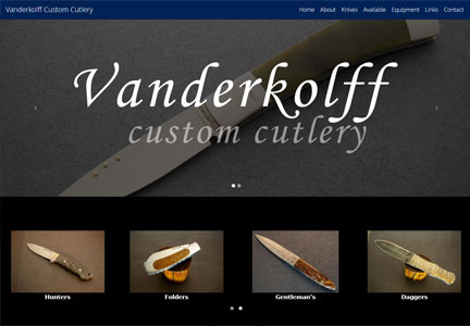 Vanderkolff Custom Cutlery - Custom Knives in Mildmay, On